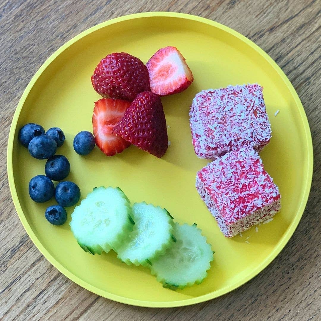 Bobo&Boo Plant-Based Plates - Yellow