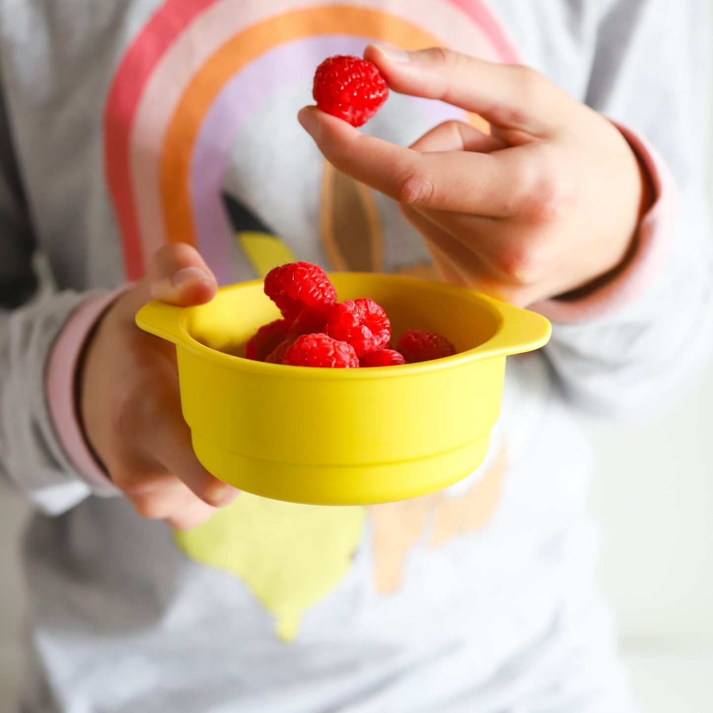 bobo and boo yellow snack bowl