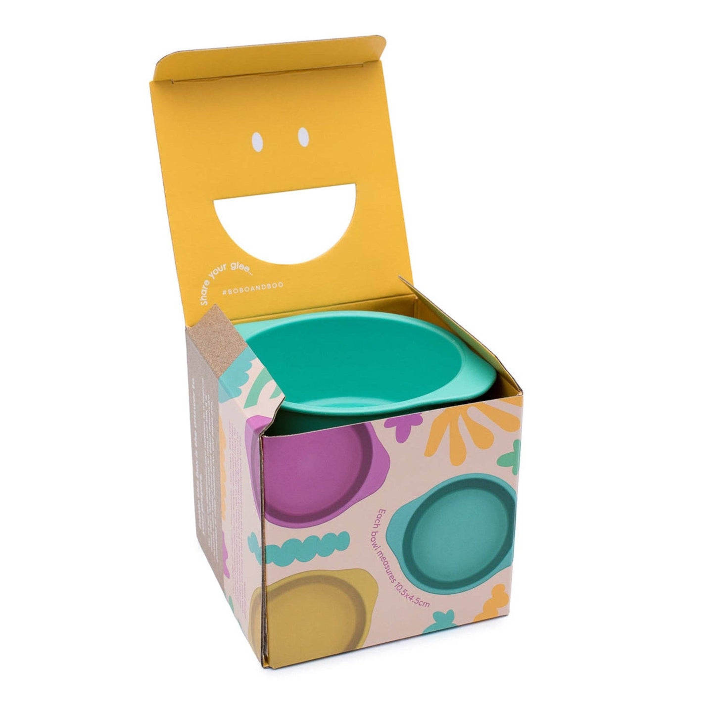 bobo and boo snack bowl set box