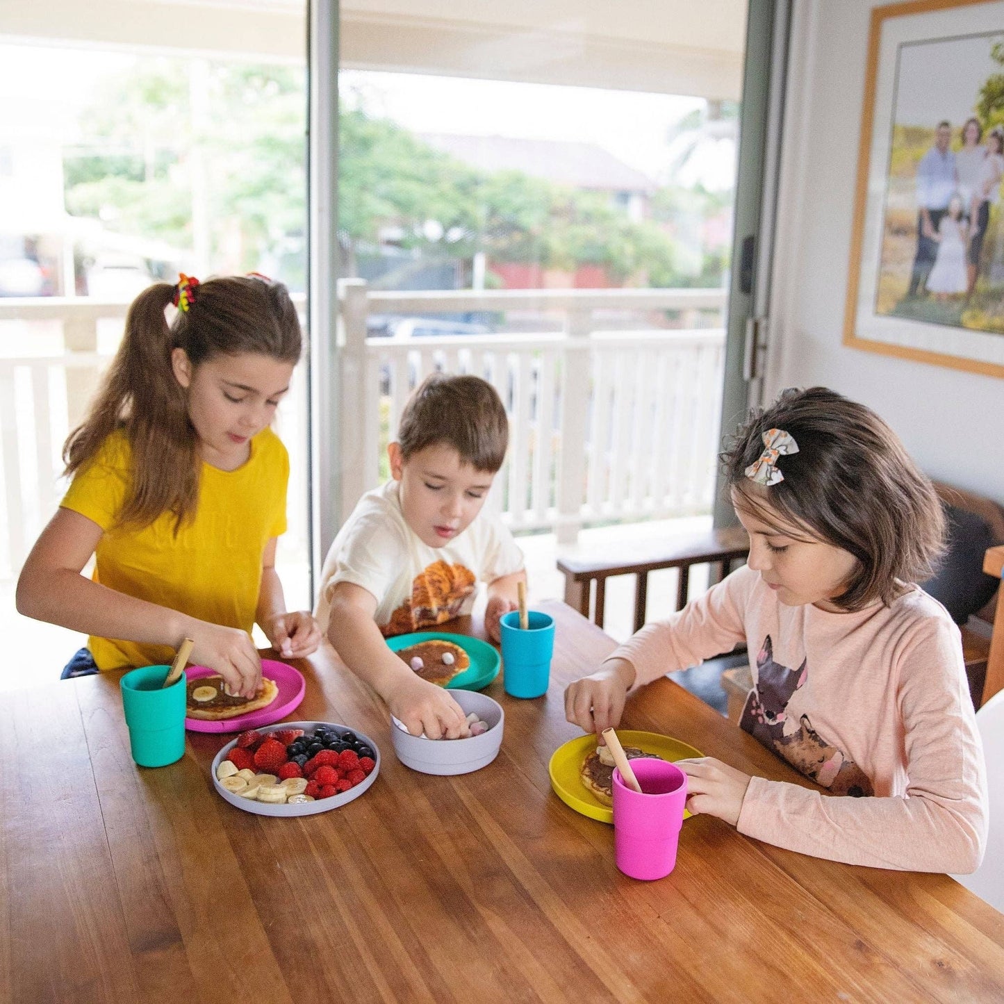 Bobo&Boo Plant-Based Plates - Yellow