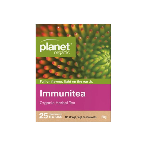 Planet Organic Immunitea | Certified Organic Herbal Tea