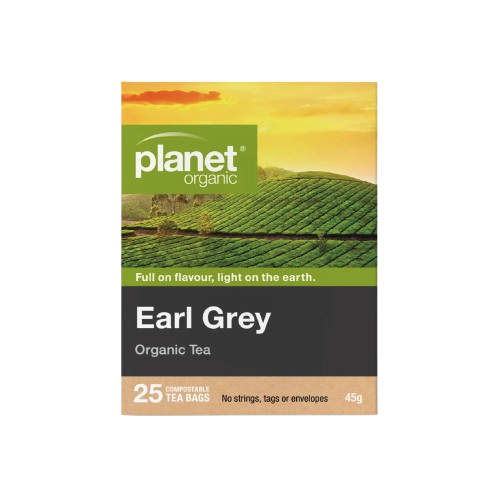 Planet Organic Earl Grey Tea | Certified Organic