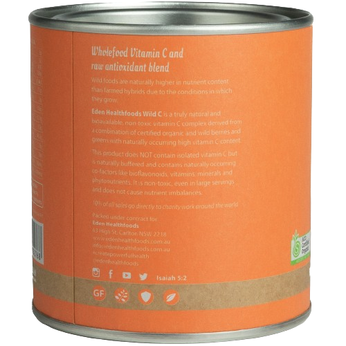 eden healthfoods vitamin c information