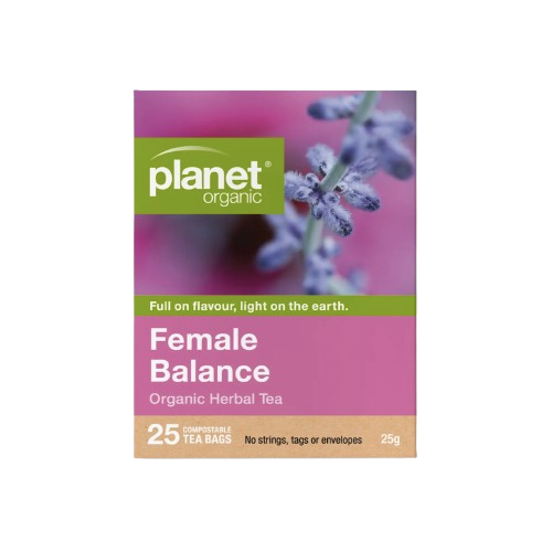 planet organic Female Balance 25 Teabags - Certified Organic