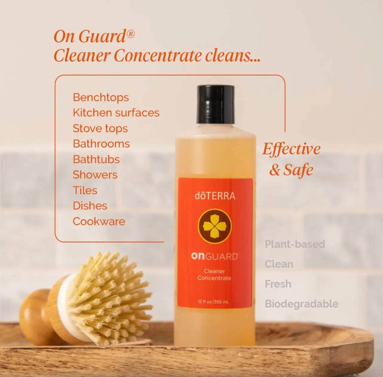 doterra on guard cleaning concentrate uses