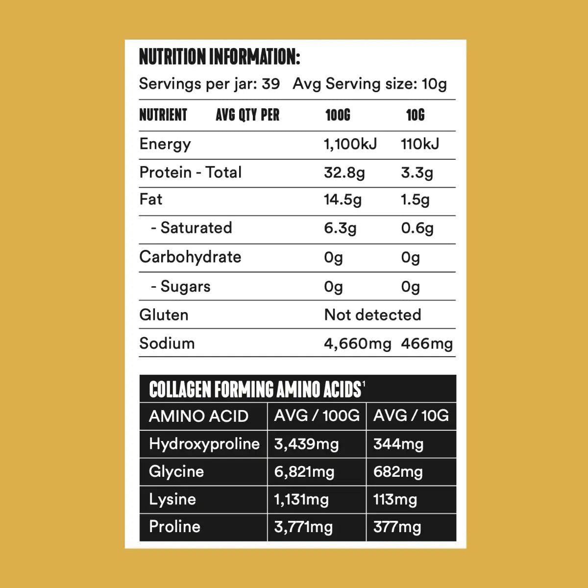 gevity curry nutritional information