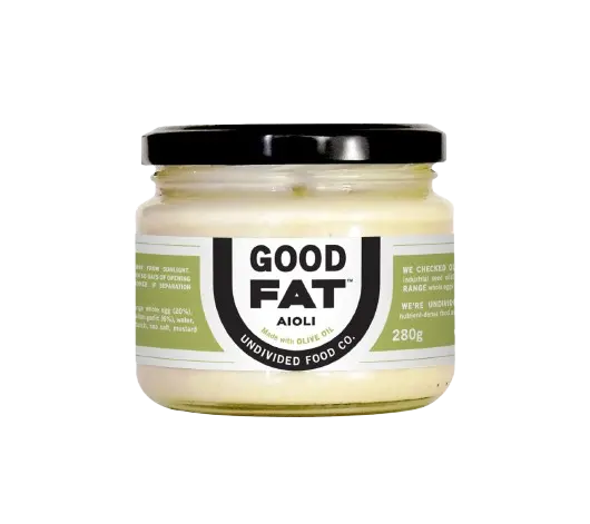 good fat aioli, undivided food co.