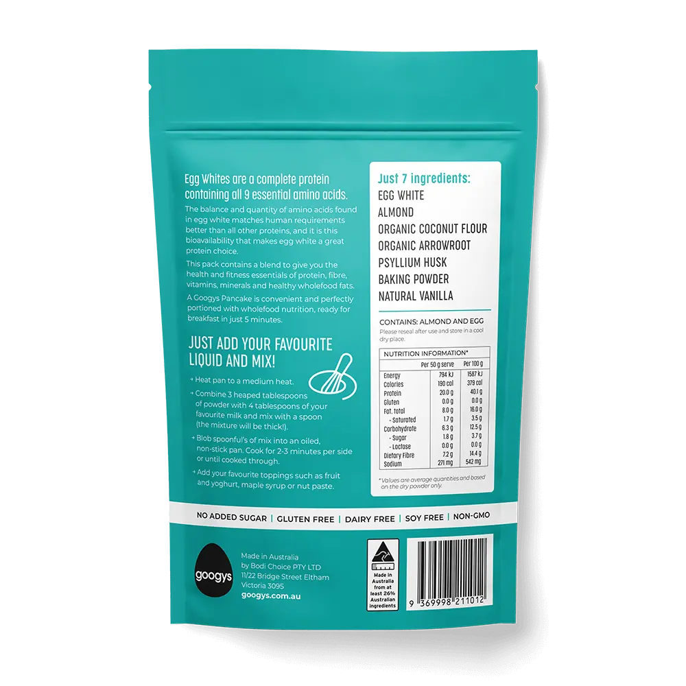 Original Protein Pancake Mix GOOGYS