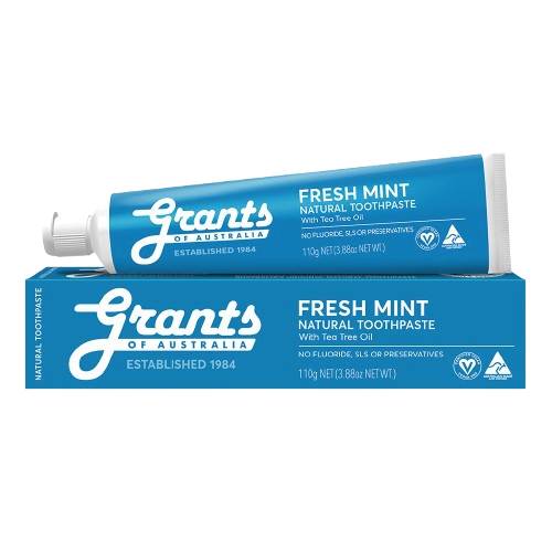 Fresh Mint Natural Toothpaste - Fluoride Free