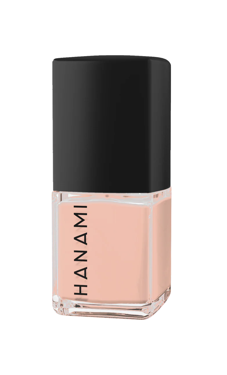 hanami peach fuzz nail polish bottle