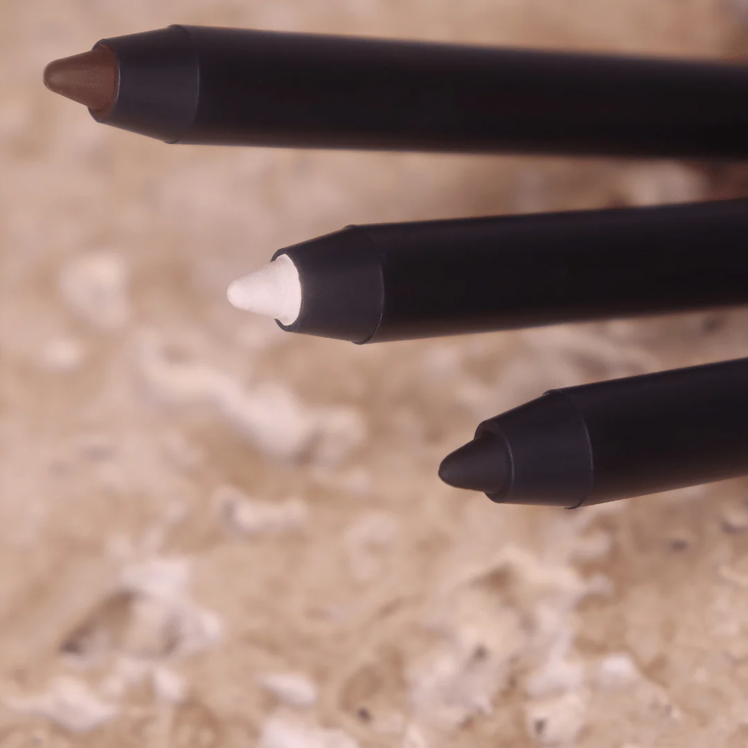 MG Naturals Eye Liner colours close up