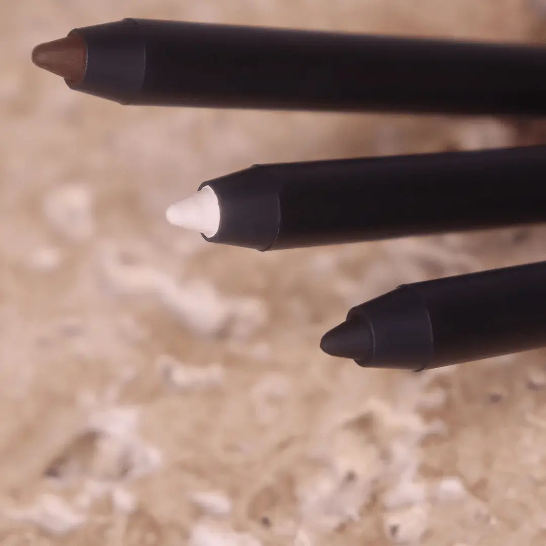 MG Naturals Eye Liner colours close up