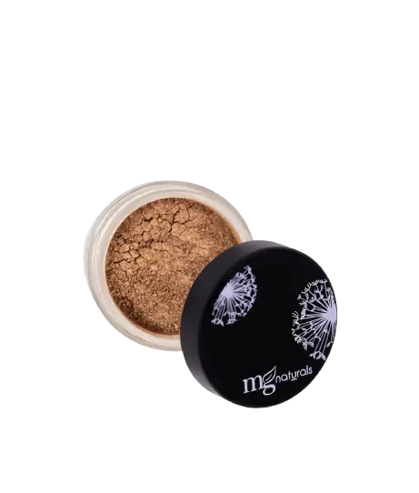 MG Naturals Eyeshadows in glistening bronze