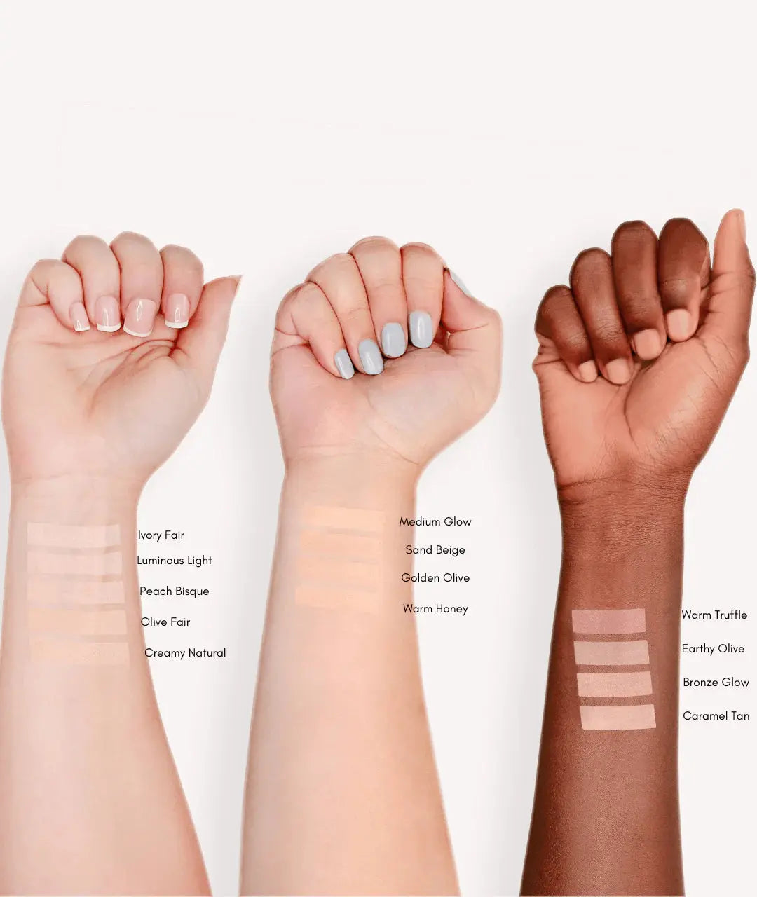 MG Naturals Mineral Powder Shades palette