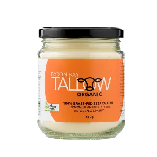 Organic Grass Fed Beef Tallow BYRON BAY TALLOW