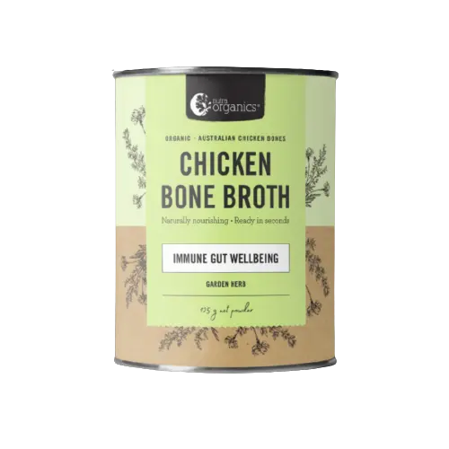 Chicken Bone Broth - Garden Herb NUTRA ORGANICS