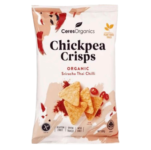 Organic Chickpea Crisps - Sriracha Thai Chilli