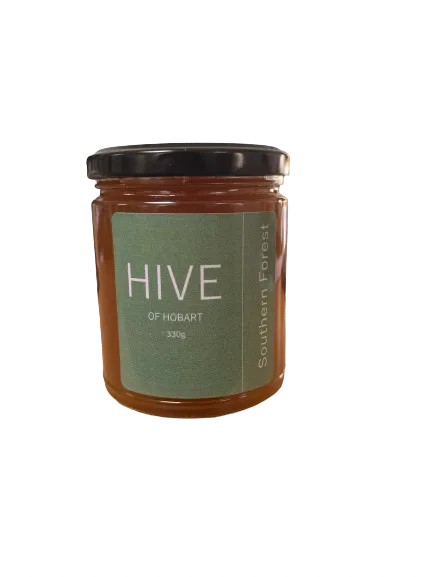 Raw Honey - Southern Forest 330g HIVE OF HOBART