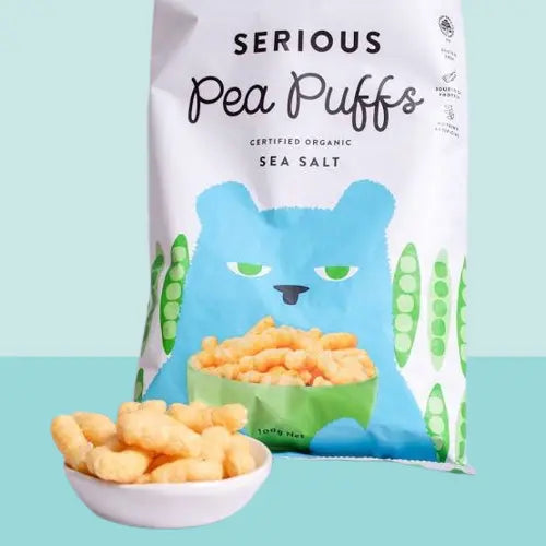 Serious Pea Puffs - Sea Salt SERIOUS FOOD CO