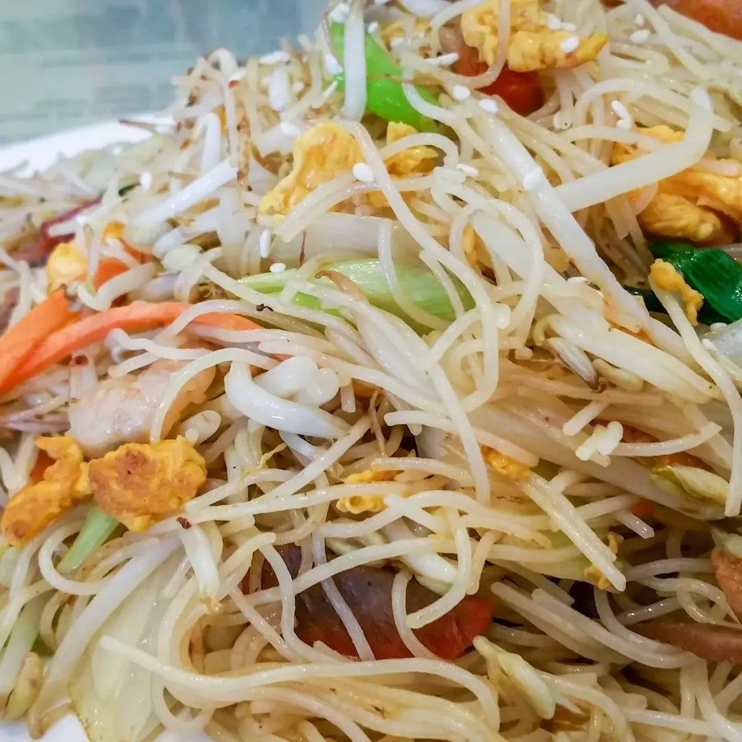 king soba organic rice noodles in a stir fry