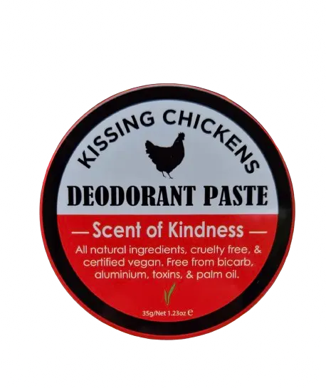 kissing chickens natural deodorant scent of kindness tin