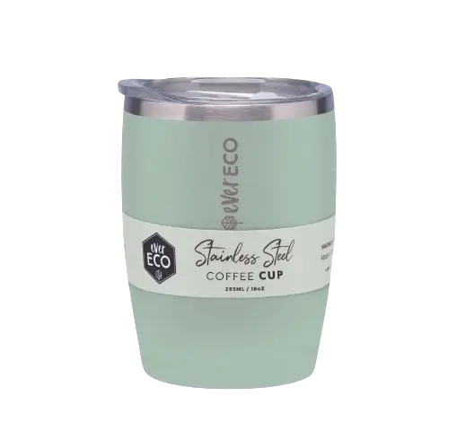 Insulated Coffee Cup 295ml - Sage EVER ECO