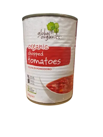 Organic Chopped Tomatoes GLOBAL ORGANICS