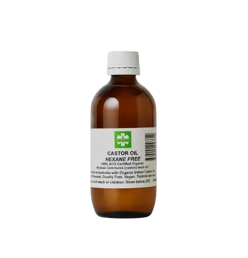 Organic Castor Oil 200ml THE GREEN MEDIC