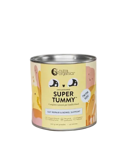 nutra organics super tummy, gut repair and bowel support