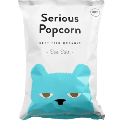 serious popcorn, additive free, serious food co, organic