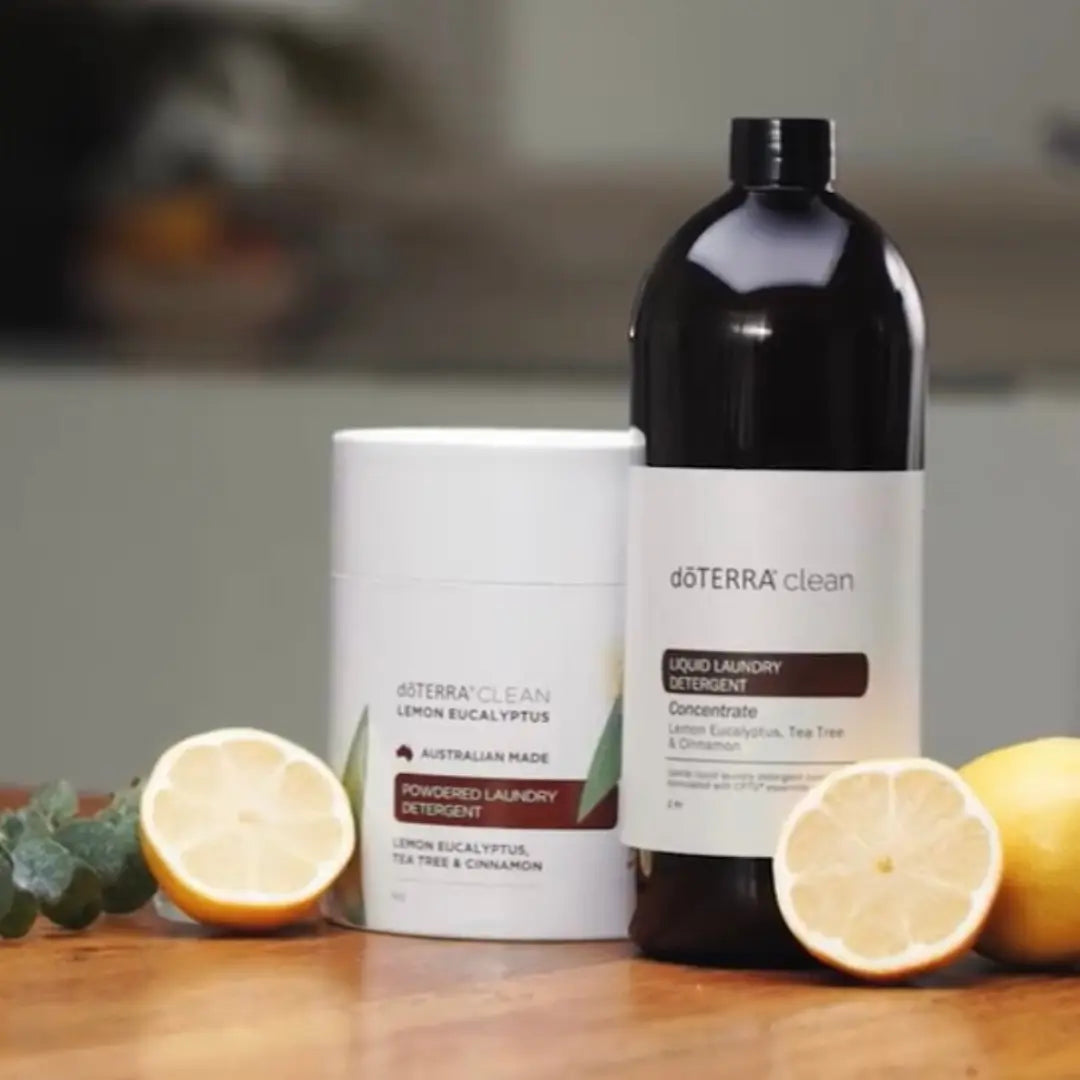 doterra clean, powered laundry detergent, clean laundry detergent, doterra,