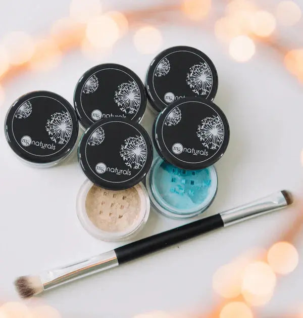 Double-Ended Vegan Eyeshadow Brush MG NATURALS