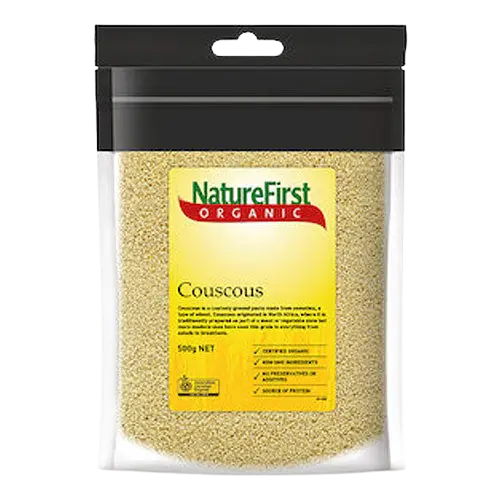 Organic Couscous 500g NATURE FIRST ORGANIC