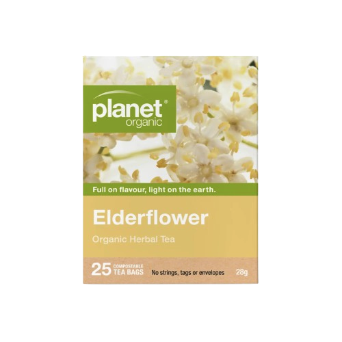 plane organic organic elderflower tea bags