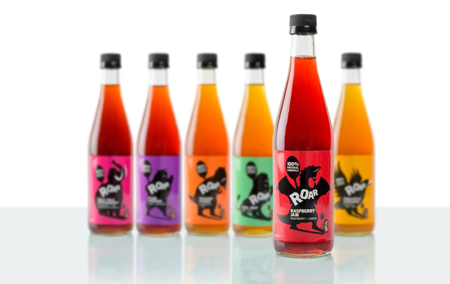 Natural Cordial - Raspberry Jam ROAR LIVING