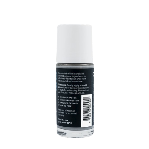Noosa Basics Roll On Deodorant with Activated Charcoal back
