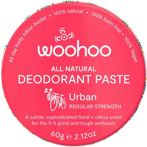 woohoo all natural deodorant paste urban