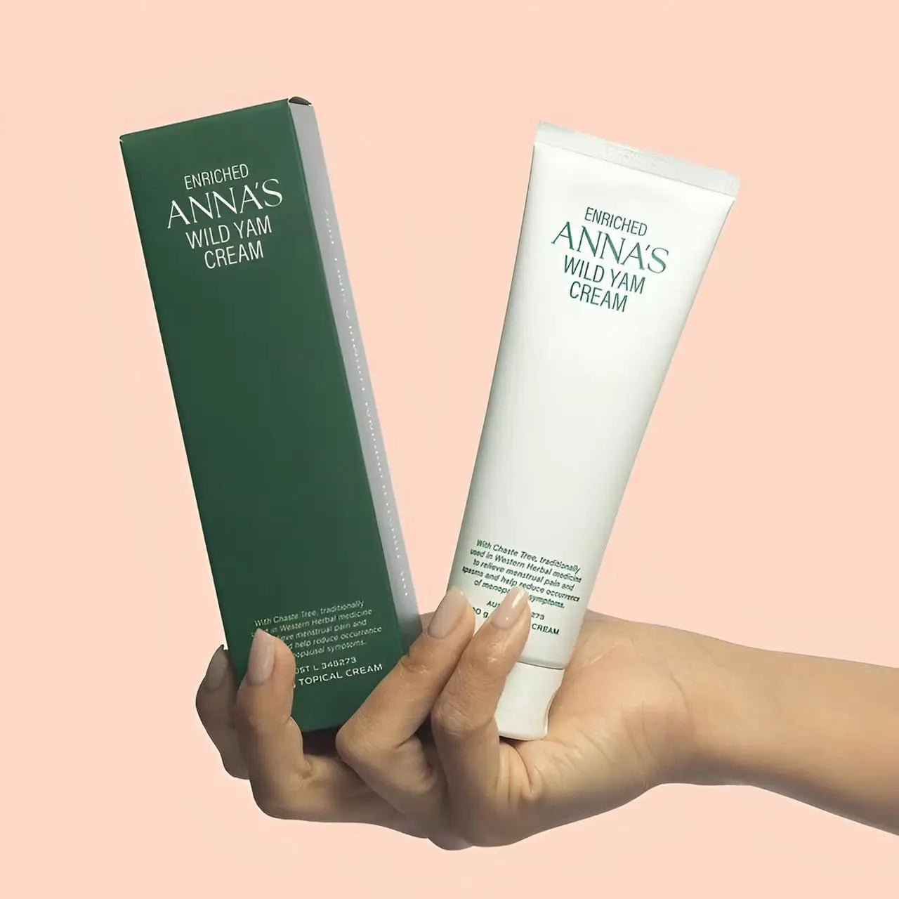 anna's wild yam cream styled