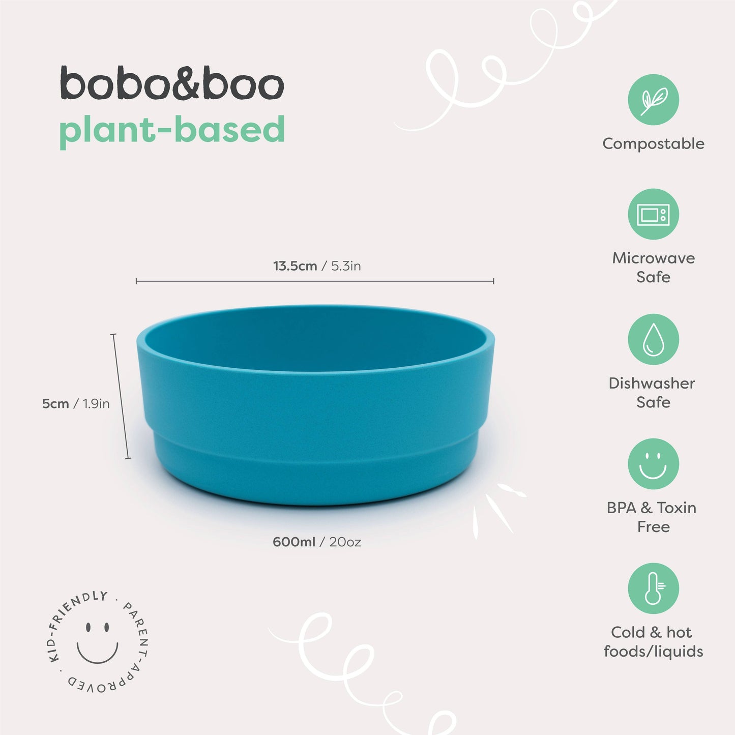 Plant-Based Bowls 600ml - Green