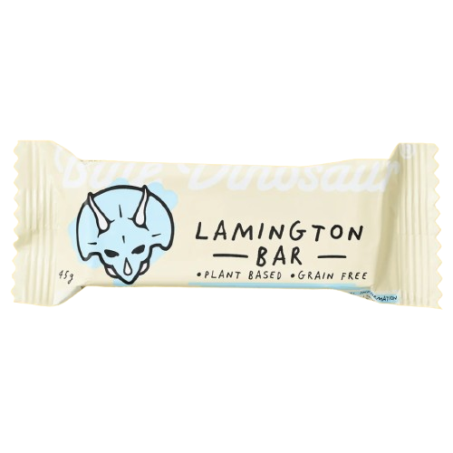 blue dinosaur bar - lamington