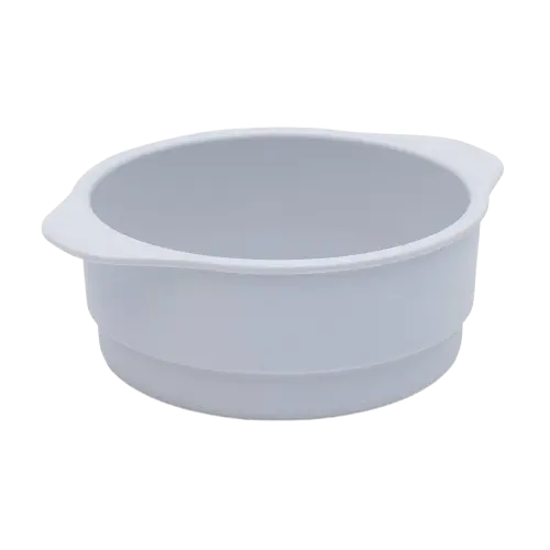 bobo and boo snack bowl grey without background
