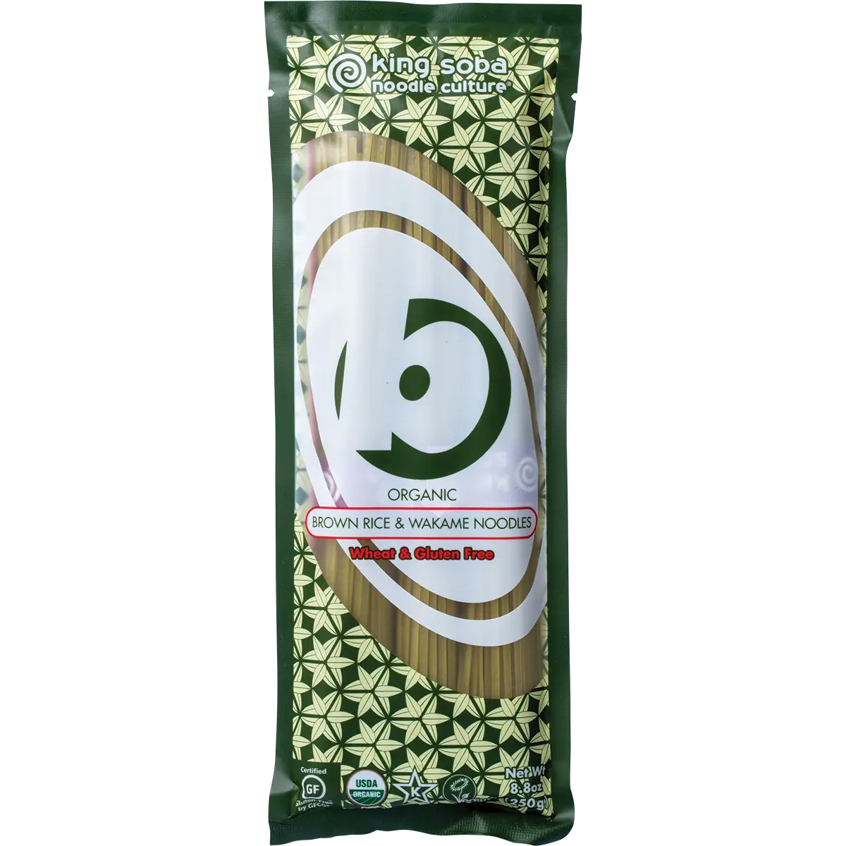 king Soba Brown rice and wakame noodles