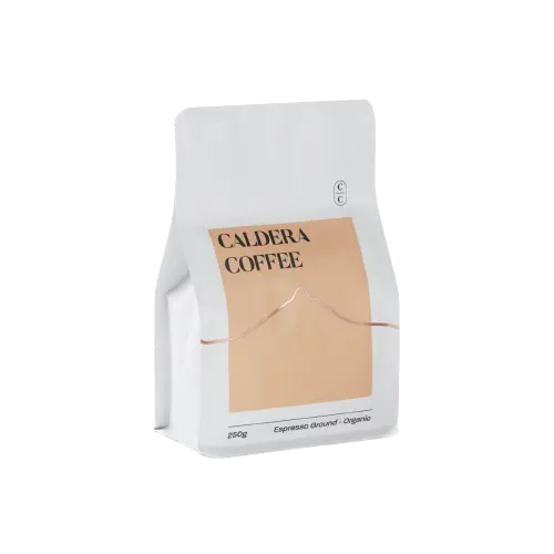 caldera coffee, espresso ground organic coffee, Mycotoxin-free