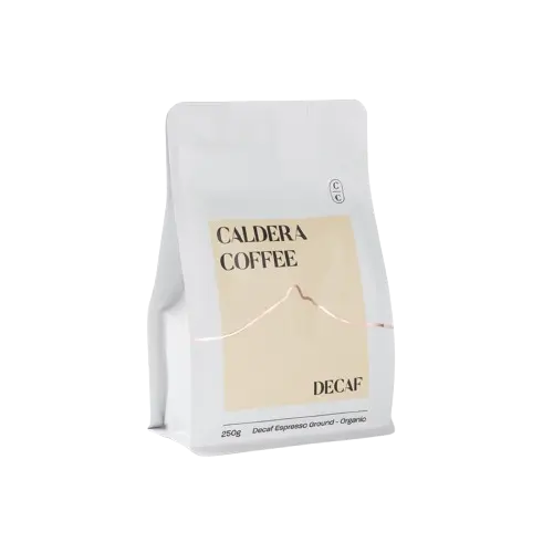 caldera coffee decaf coffee, mycotoxin-free, organic