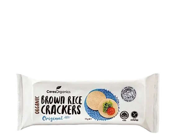 Brown Rice Crackers Original CERES ORGANICS