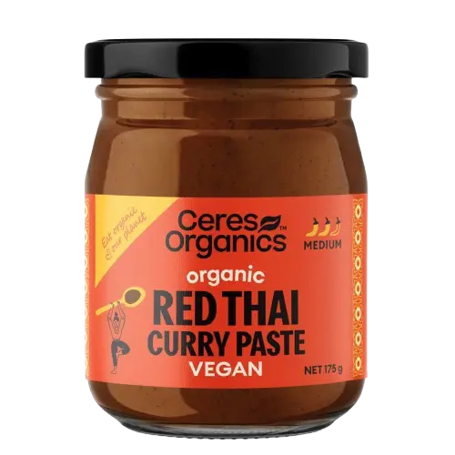 ceres organics organic red thai curry paste