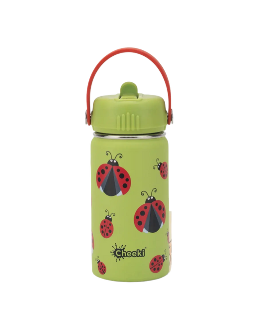 cheeki ladybug, Insulated Little Adventurer Bottle, kids drink bottle