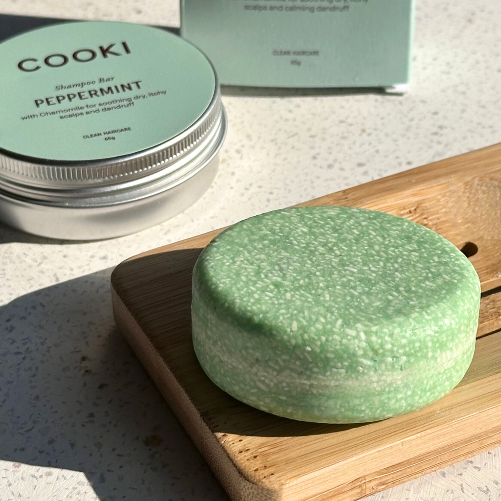 Peppermint & Chamomile Shampoo Bar - In Box 65g (No Tin)