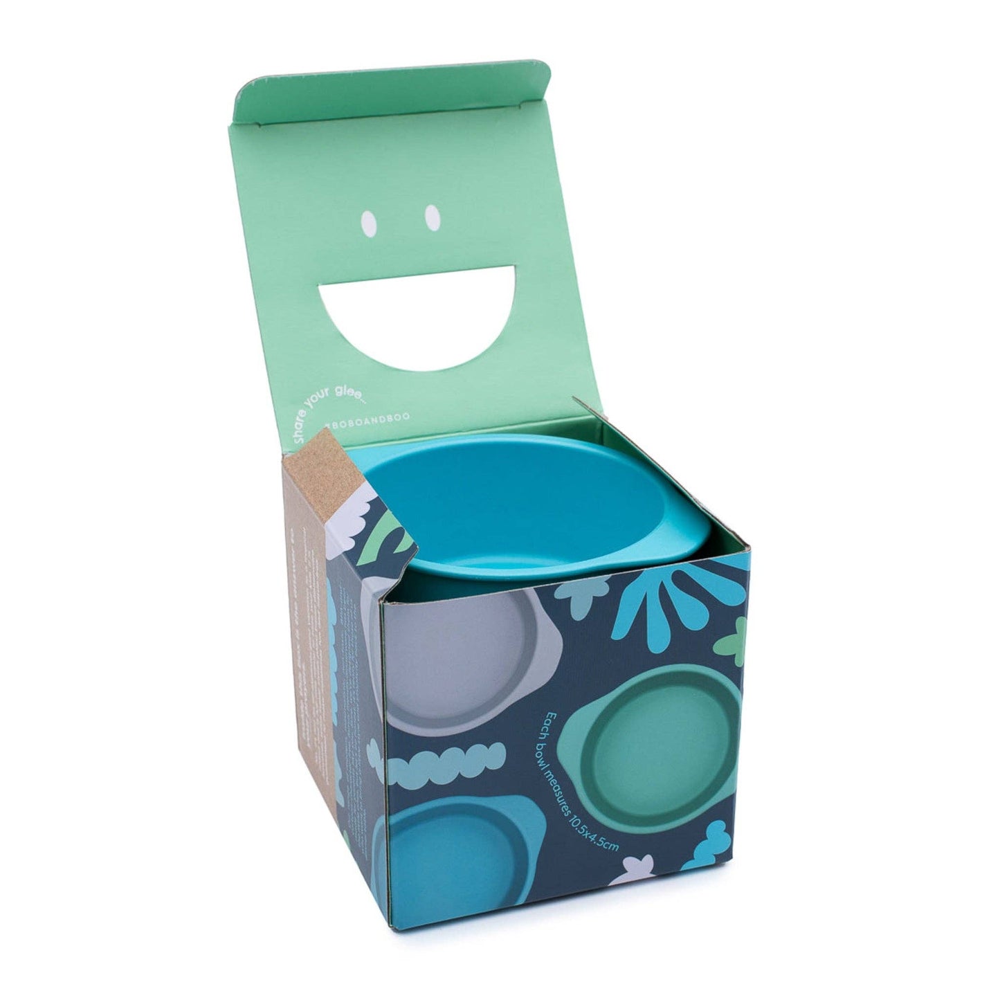 Plant-Based Snack Bowl Set - Lagoon 300ml