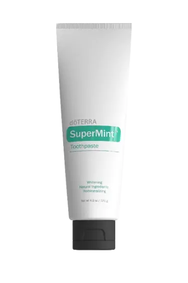doTERRA supermint toothpaste, flouride free